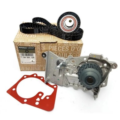119A08413R Комплект ГРМ з помпою 1.4, 1.6 8V Renault Оригінал