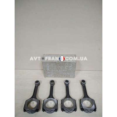 121000999R Шатун (комплект 4 шт.) 1.4 8V, 1.6 8V Renault Оригінал