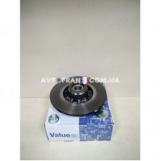 402024076R Диск гальмівний задній Renault Kangoo 2 (2008-2020) VALUE+ 7711948128