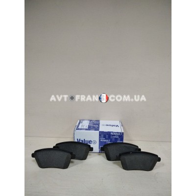 410601334R Колодки гальмівні передні Renault Kangoo 2 (2008-2020) VALUE+ 7711946172