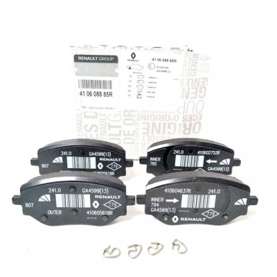 410608885R Колодки гальмівні передні Renault Оригінал