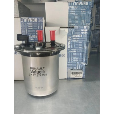 164005420R Фільтр паливний 1.5 DCI (корпус) Renault Value+ 7717274234 Оригінал