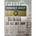 224336134R Катушка зажигания 1.4 8V, 1.6 8V Renault Оригинал