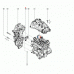 135654971R Прокладка картера 1.0 12V B4D Renault  Оригінал 