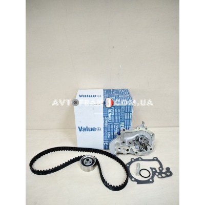 119A05019R Комплект ГРМ з помпою 1.4 8V, 1.6 8V Renault VALUE+ 7711946517