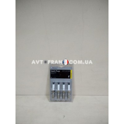 224018760R, 7711940255 Свічки запалювання 1.0 12V, 1.2 16V Renault Оригінал