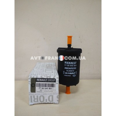 7700845961 Фільтр паливний 1.4 8V, 1.6 8V, 1.4 16V, 1.6 16V, 2.0 16V Renault Оригінал