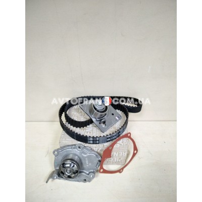 119A01812R Комплект ГРМ з помпою 1.9 DCI Renault Оригінал