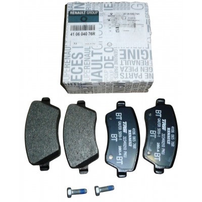 410604076R Колодки гальмівні передні Renault Zoe (2013-2019) Оригінал